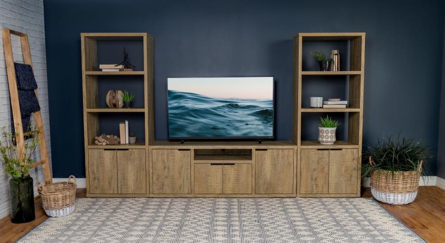 Tabby - 3 Piece TV Entertainment Center - Mango Entertainment Centers by Coaster Fine Furniture - Walls Furniture & Mattress