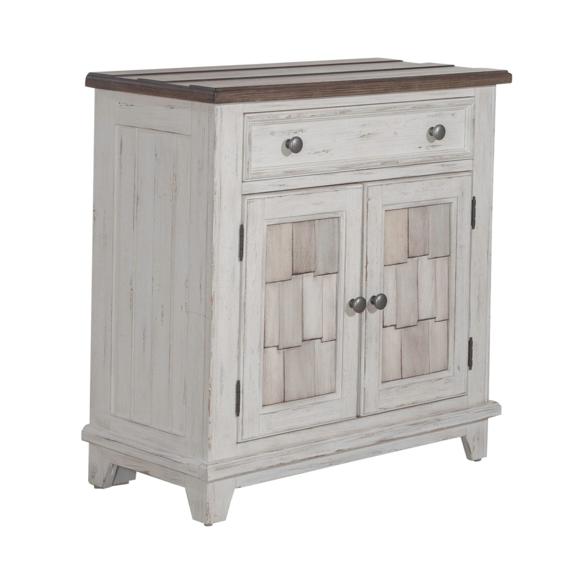 River Place - Accent Cabinet - White Accent Cabinets by Liberty Furniture - Walls Furniture & Mattress