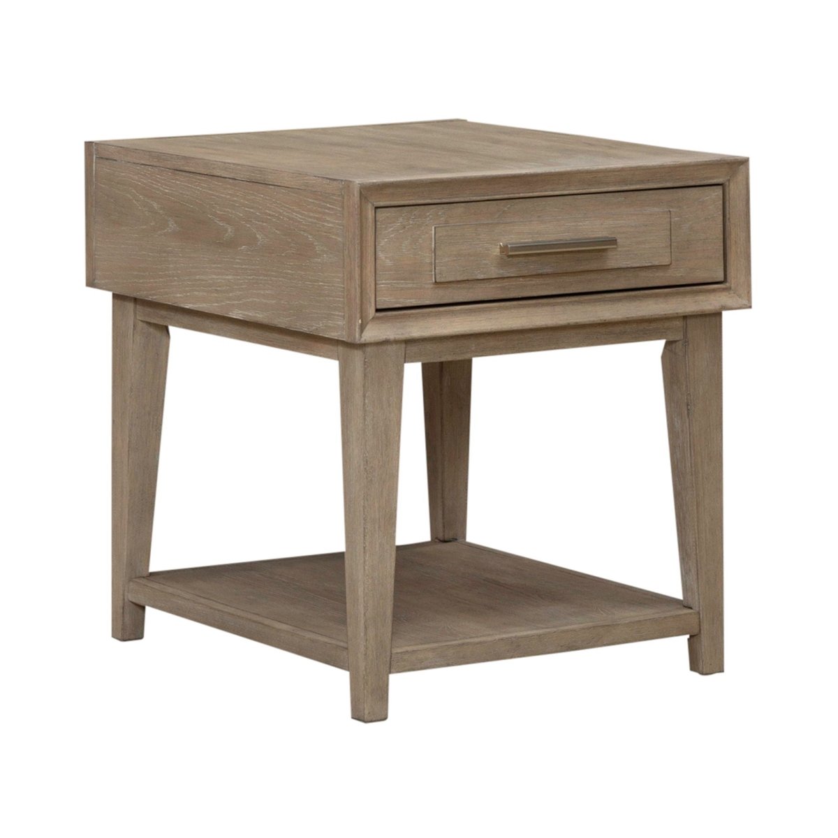 Brentwood - End Table - Sandstone End Tables by Liberty Furniture - Walls Furniture & Mattress