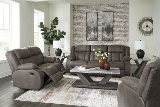 First Base - Reclining Living Room Set Reclining Sofas & Loveseats by Signature Design by Ashley® - Walls Furniture & Mattress