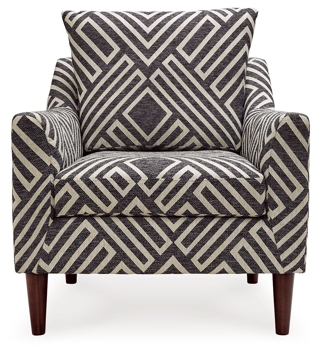 Morrilton Next - Gen Nuvella - Accent Chair - Natural / Charcoal Accent Chairs by Signature Design by Ashley® - Walls Furniture & Mattress