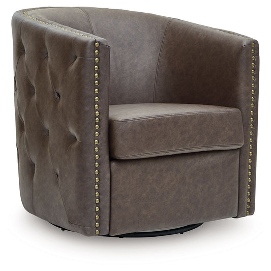 Brentlow - Swivel Accent Chair Swivel Chairs by Signature Design by Ashley® - Walls Furniture & Mattress