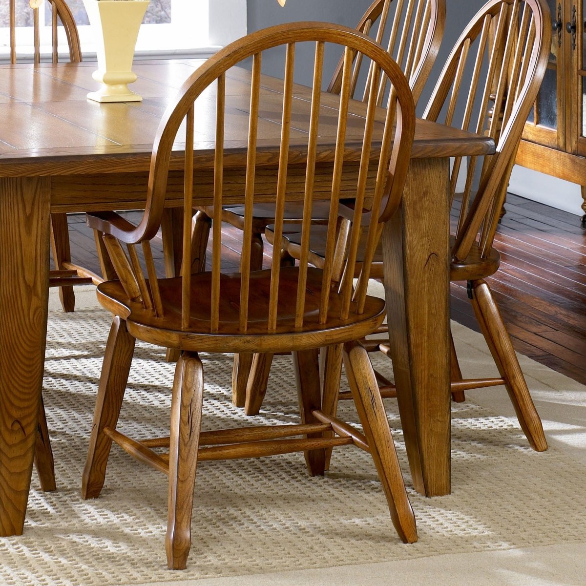Treasures - Bow Back Arm Chair Arm Chairs by Liberty Furniture - Walls Furniture & Mattress