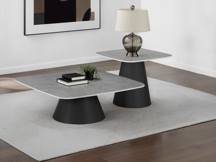 Eason - Cocktail Coffee Table Set Table Sets by Coaster Fine Furniture - Walls Furniture & Mattress