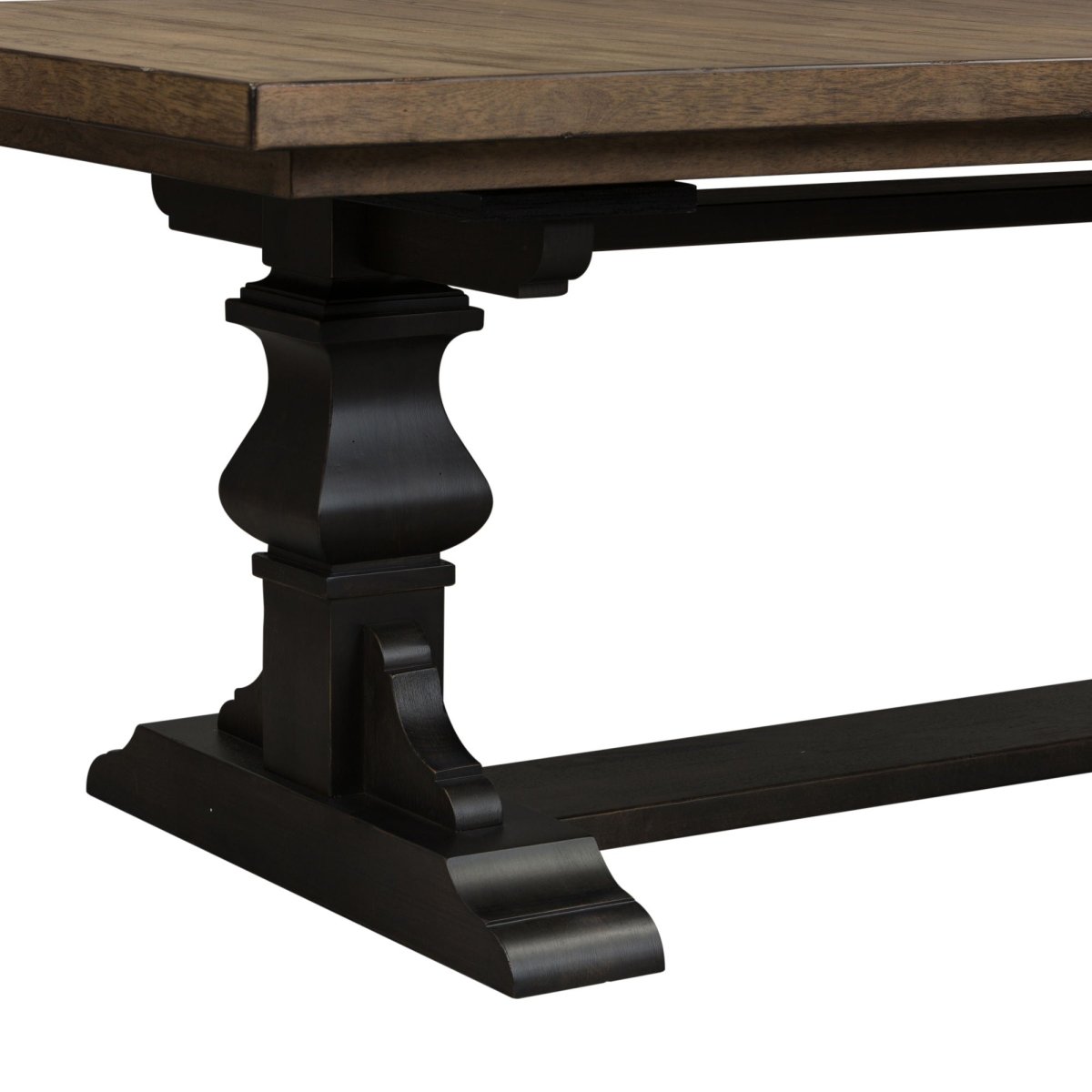 Harvest Home - Trestle Table - Black Dining Tables by Liberty Furniture - Walls Furniture & Mattress