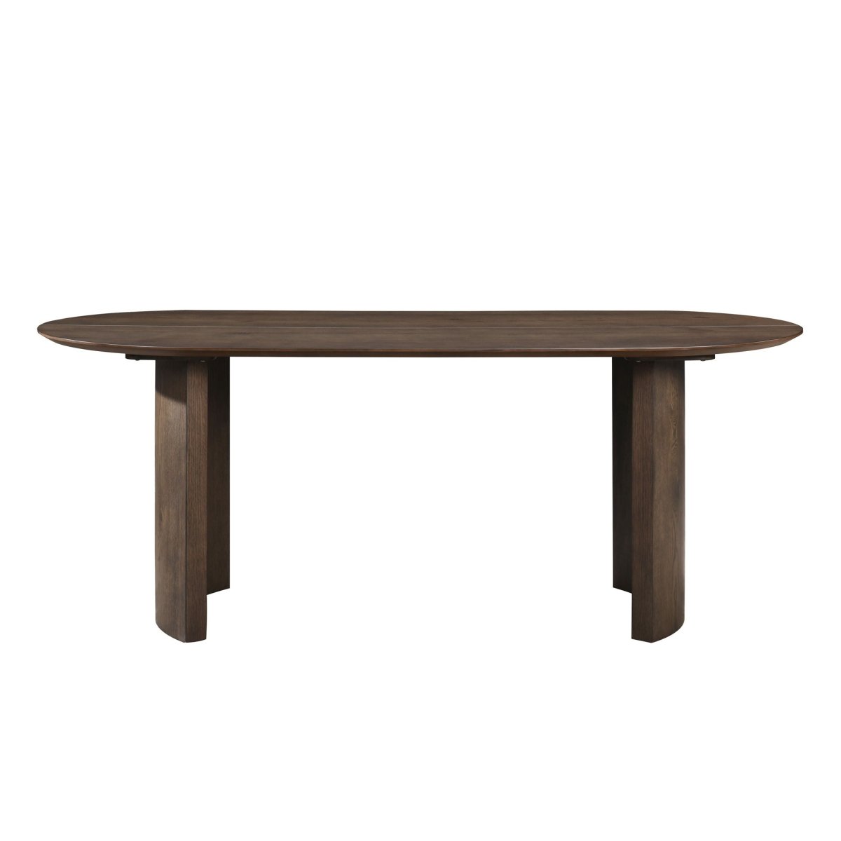 Kody - Oval Dining Table - Dark Walnut Dining Tables by New Classic - Walls Furniture & Mattress