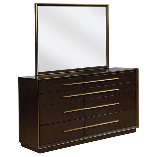 Durango - 8 - Drawer Dresser With Mirror Dresser & Mirror by CoasterElevations - Walls Furniture & Mattress