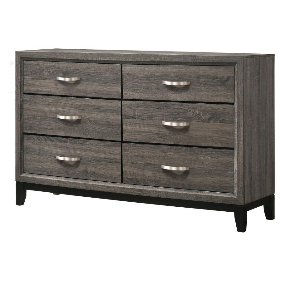 Watson - 6 - Drawer Dresser Dressers by CoasterEveryday - Walls Furniture & Mattress