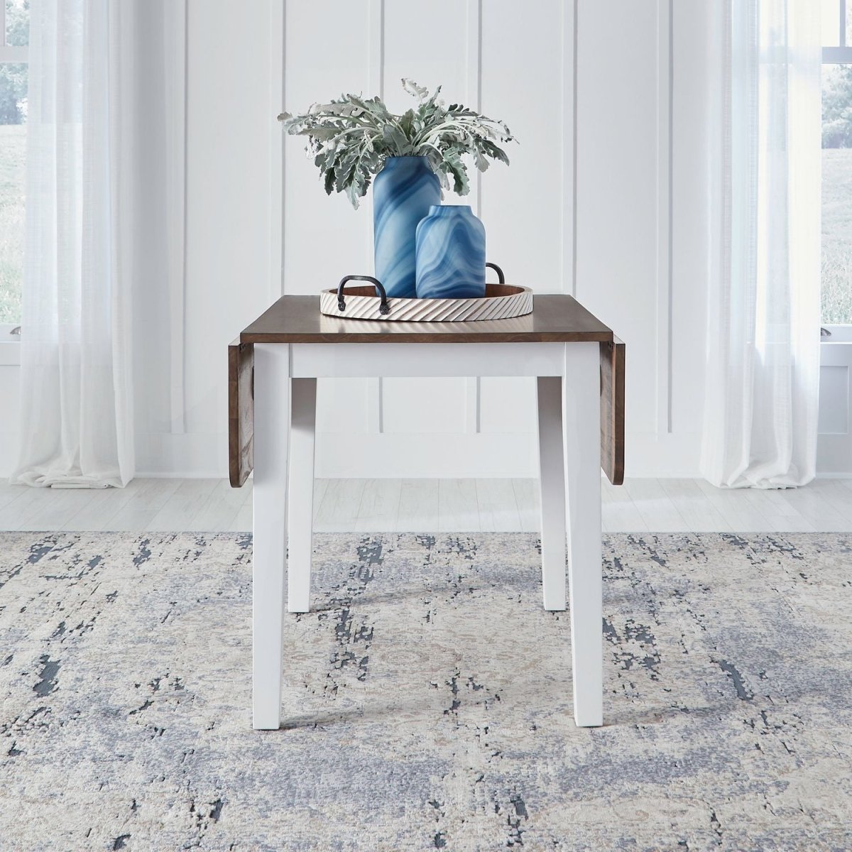 Landale - Drop Leaf Table - White Dining Tables by Liberty Furniture - Walls Furniture & Mattress