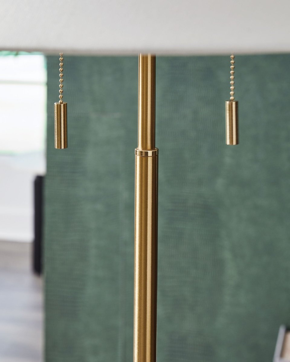 Haigwood - Metal Lamp Floor Lamps by Signature Design by Ashley® - Walls Furniture & Mattress