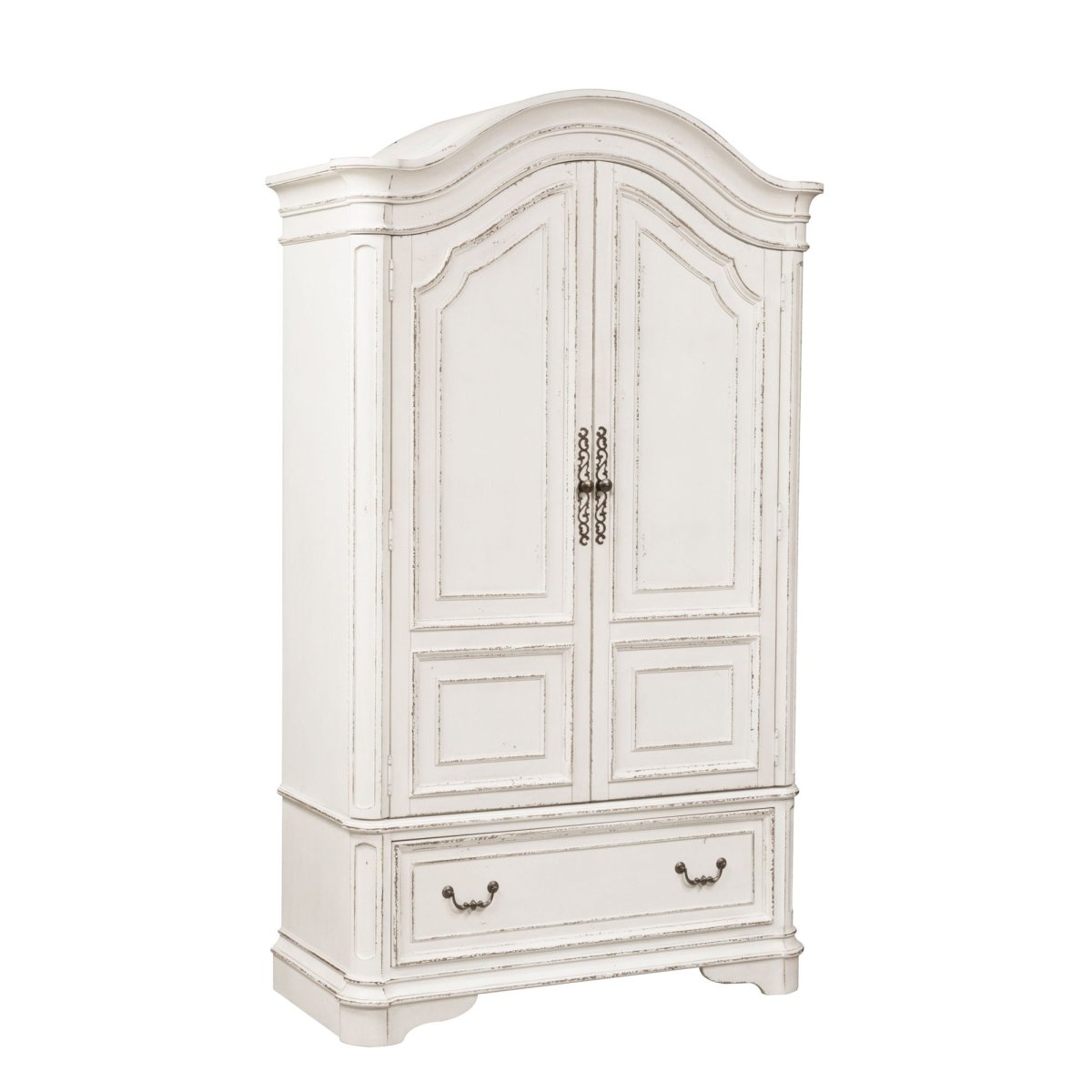 Magnolia Manor - Armoire - White Wardrobes by Liberty Furniture - Walls Furniture & Mattress