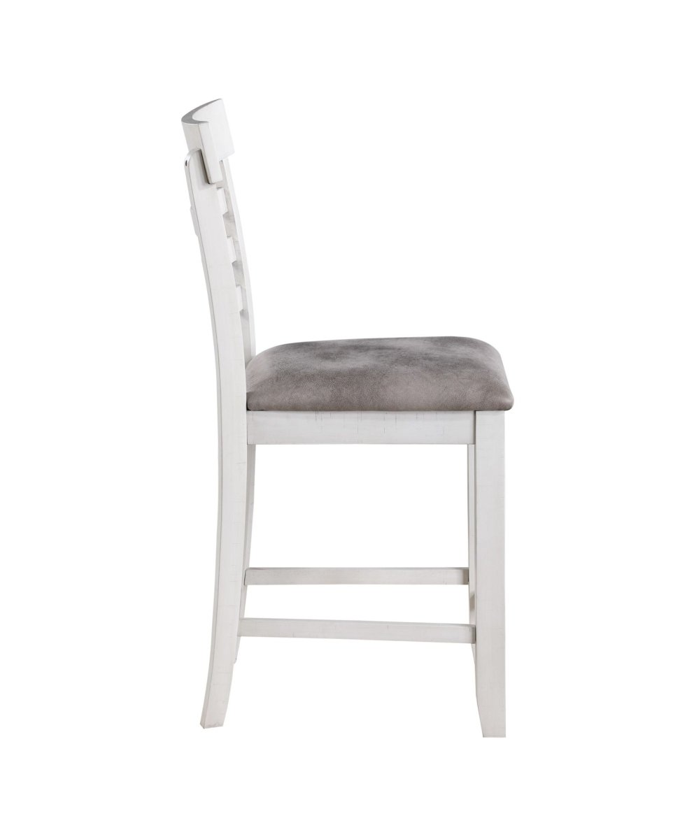 Richland - Counter Chair (Set of 2) - White Chair Sets by New Classic - Walls Furniture & Mattress