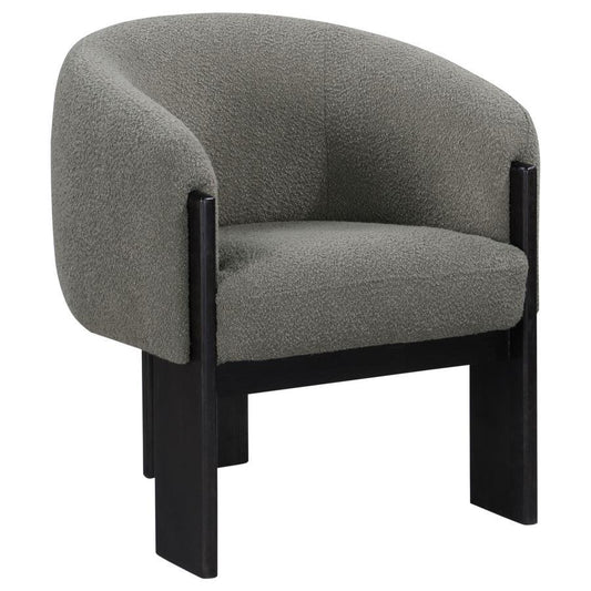 Valdez - Boucle Upholstered Barrel Back Accent Chair Accent Chairs by CoasterEveryday - Walls Furniture & Mattress
