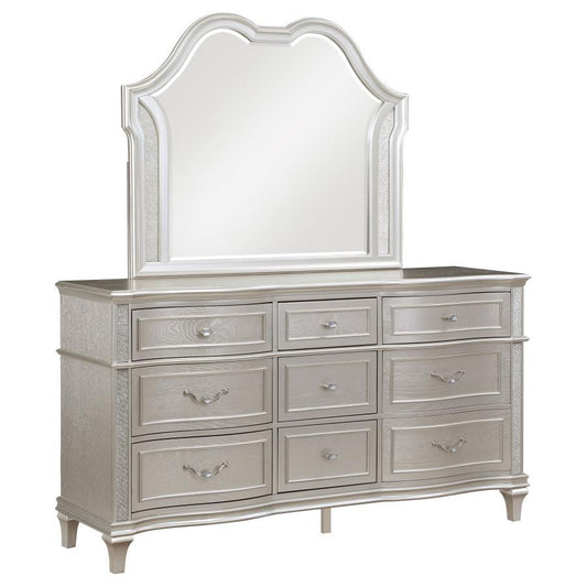 Evangeline - 9 - Drawer Dresser Dressers by CoasterElevations - Walls Furniture & Mattress