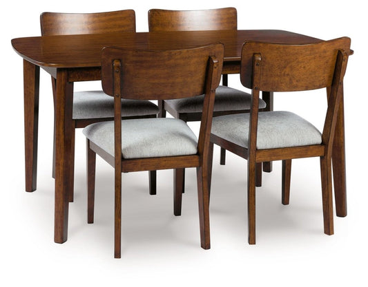 Tameride - Brown - Dining Room Table Set (Set of 5) 5 Piece Dining Room Sets by Signature Design by Ashley® - Walls Furniture & Mattress