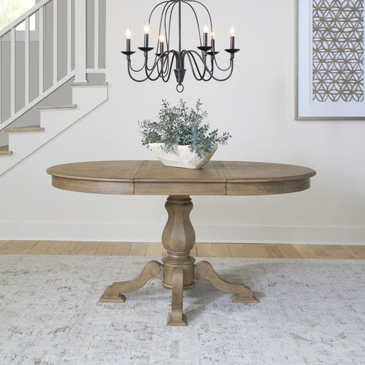 Magnolia Manor - Pedestal Table Dining Tables by Liberty Furniture - Walls Furniture & Mattress