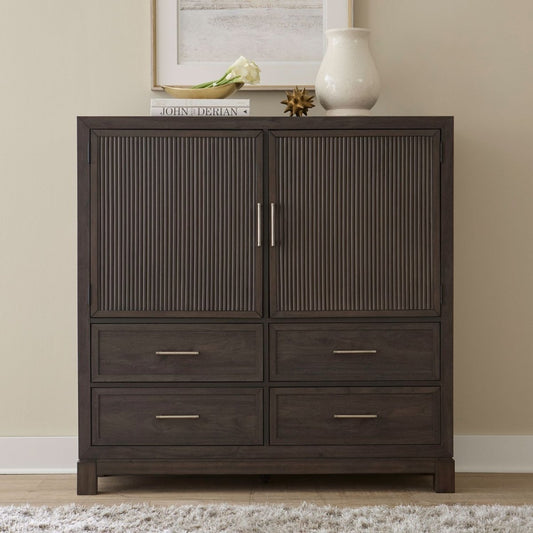 Modern Edge - Dressing Chest - Brown Accent Chests by Liberty Furniture - Walls Furniture & Mattress
