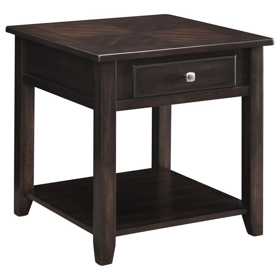 Bradford - 1 - Drawer Wood Table End Tables by CoasterEssence - Walls Furniture & Mattress