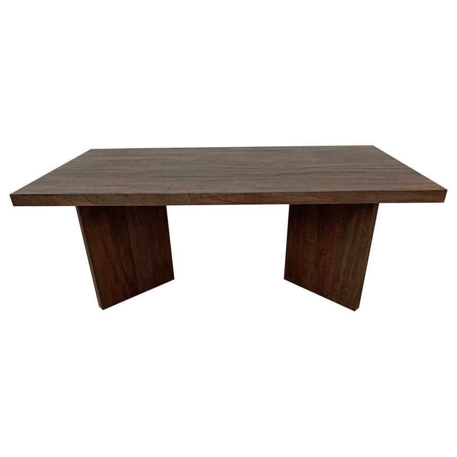 Andando - Rectangular Solid Wood Coffee Table - Mango Brown Coffee Tables by Coaster Fine Furniture - Walls Furniture & Mattress