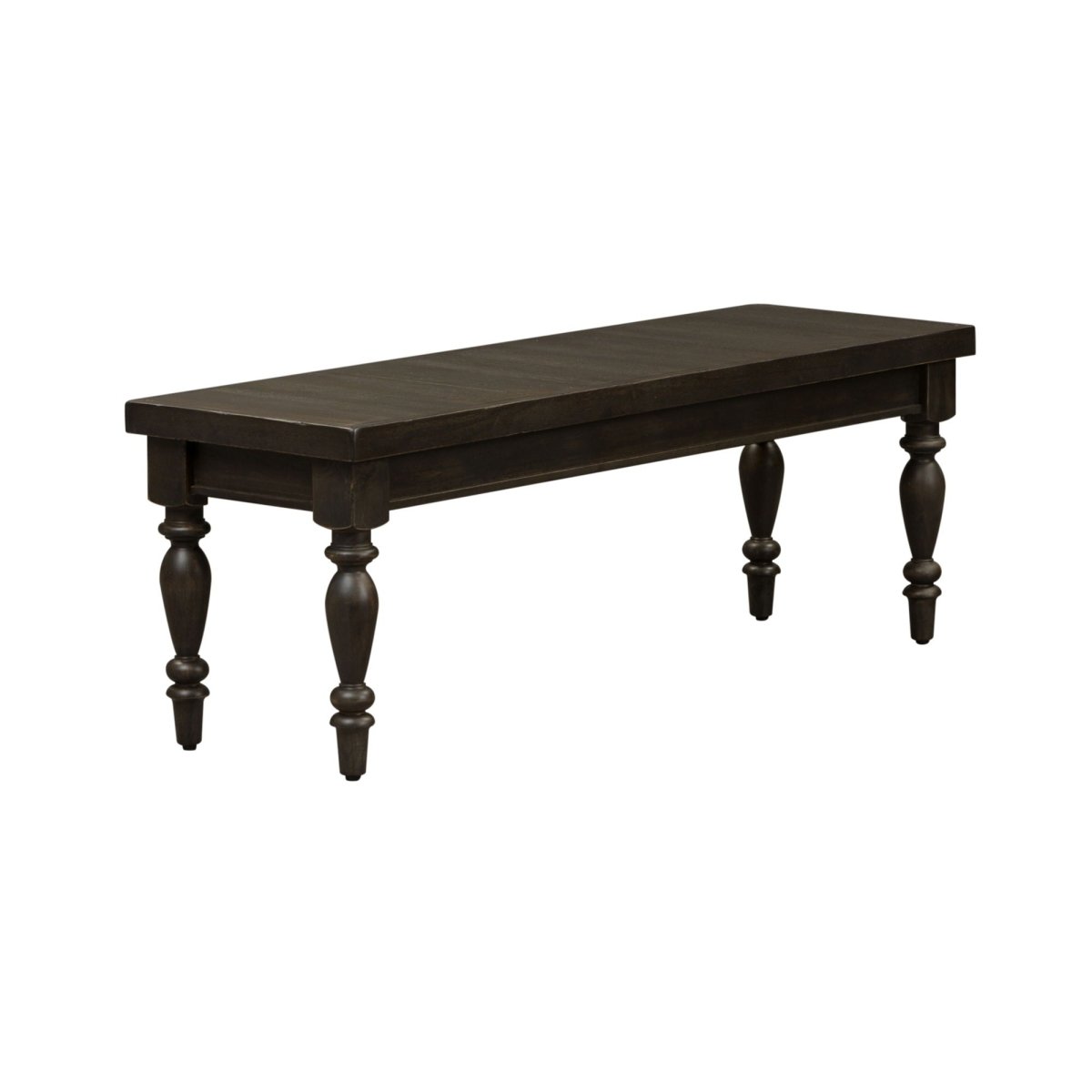 Harvest Home - Backless Bench - Black Dining Benches by Liberty Furniture - Walls Furniture & Mattress