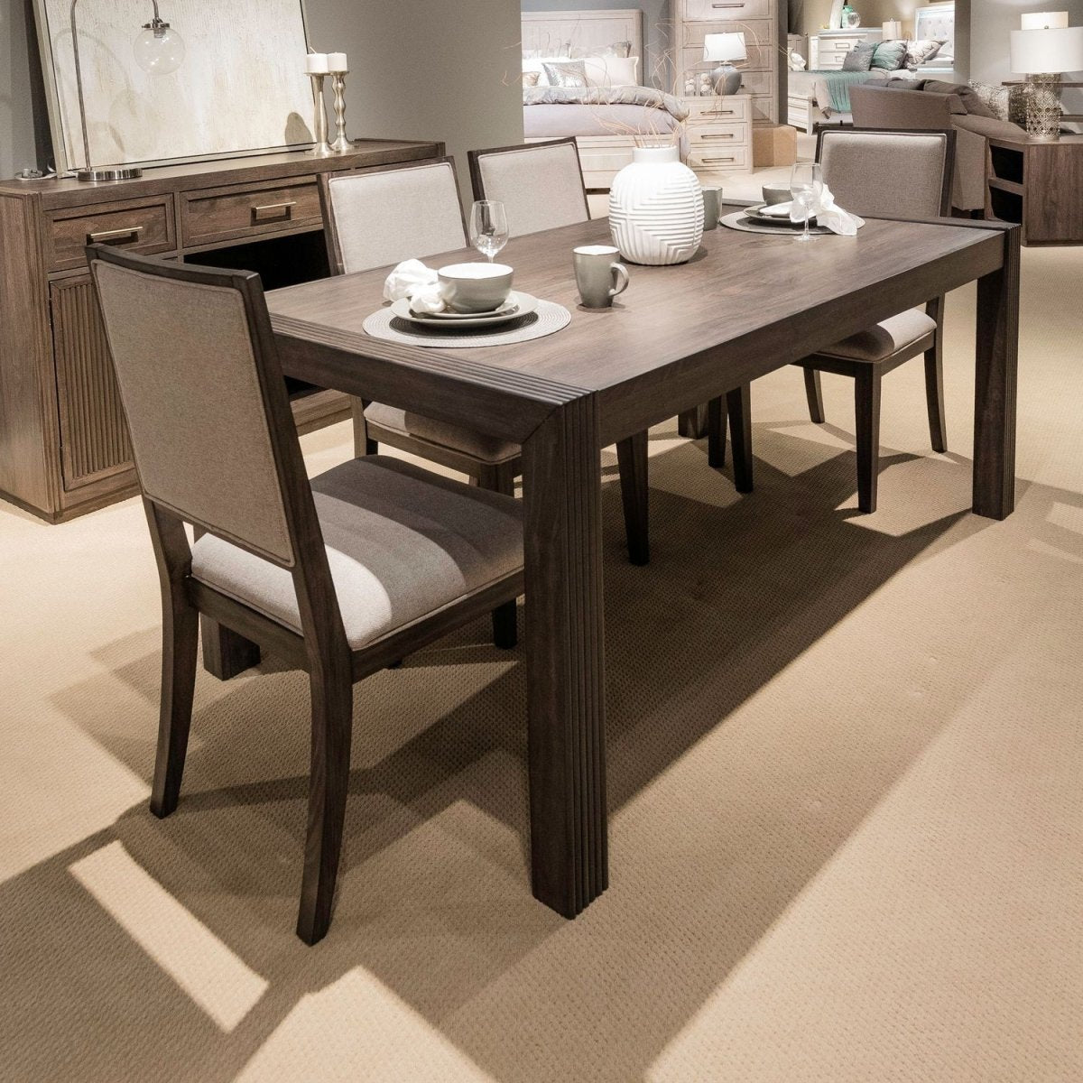 Modern Edge - Rectangular Table Set 5 Piece Dining Room Sets by Liberty Furniture - Walls Furniture & Mattress
