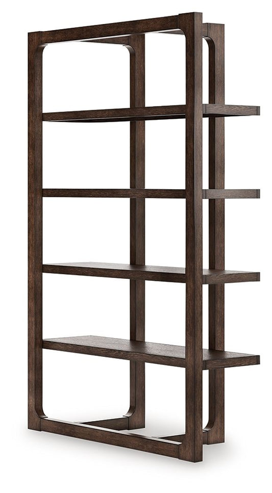 Breckington - Bookcase - Dark Brown Standard Bookcases by Signature Design by Ashley® - Walls Furniture & Mattress