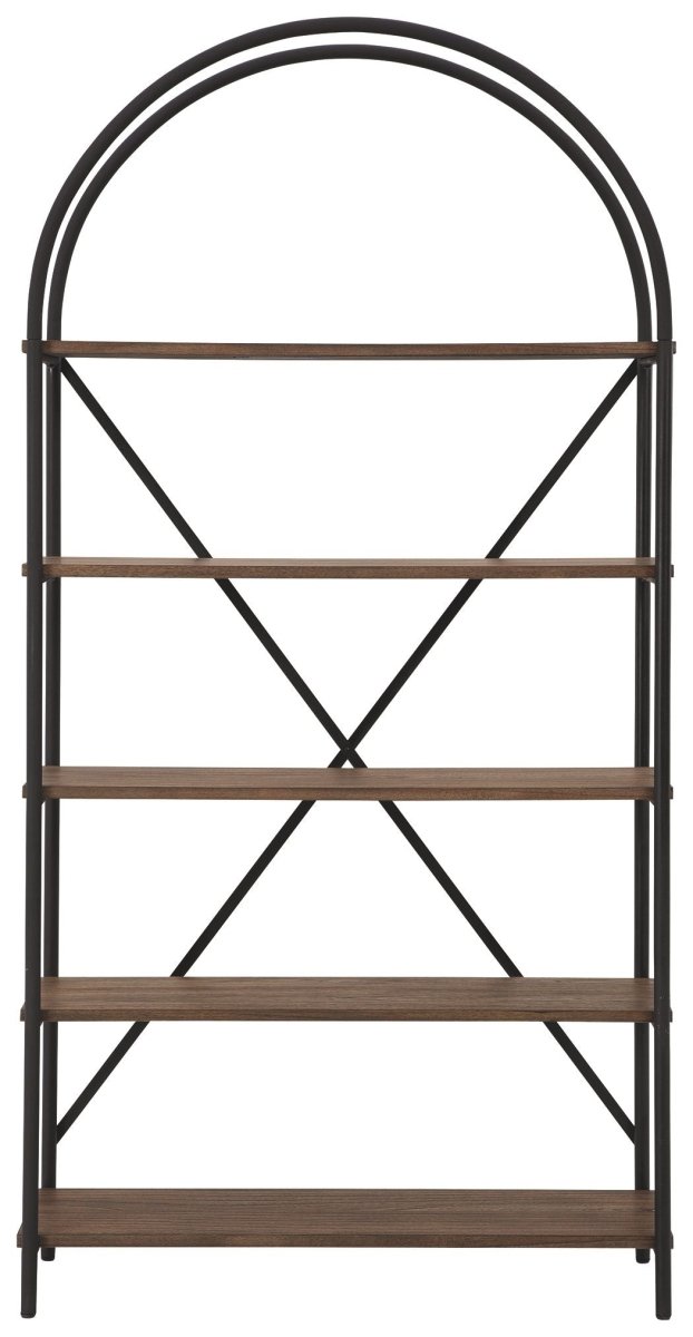 Galtbury - Bookcase - Brown / Black Etageres by Signature Design by Ashley® - Walls Furniture & Mattress