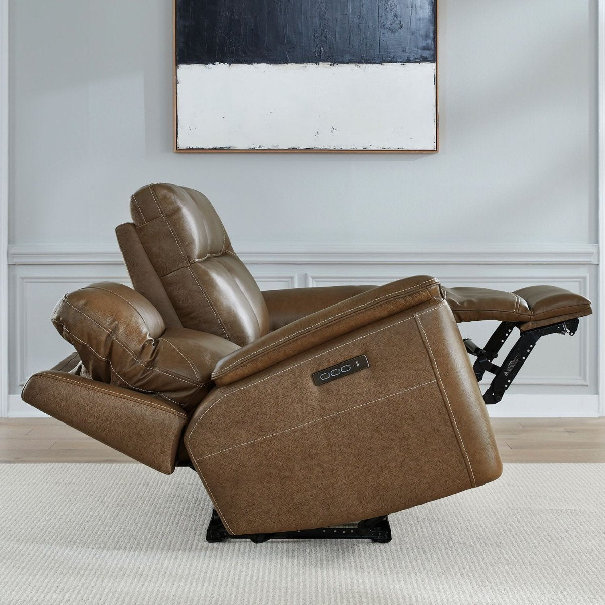 Collins - Sofa P3 & ZG - Brown Reclining Sofas by Liberty Furniture - Walls Furniture & Mattress