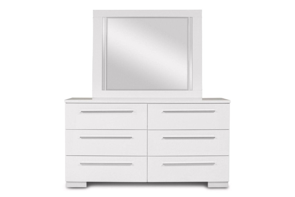 Sapphire - Mirror - White Mirrors by New Classic - Walls Furniture & Mattress