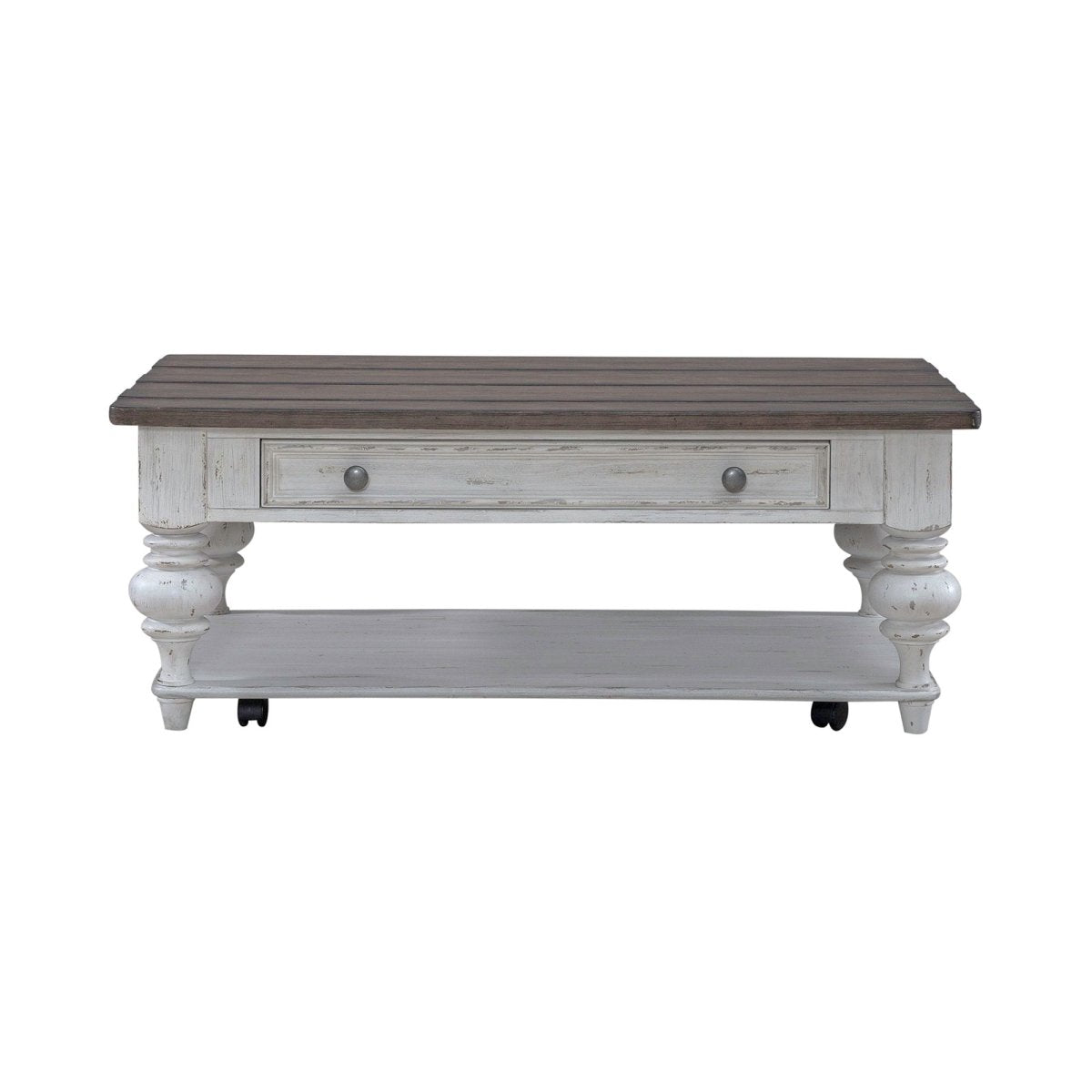 River Place - Cocktail Table - White Cocktail Tables by Liberty Furniture - Walls Furniture & Mattress
