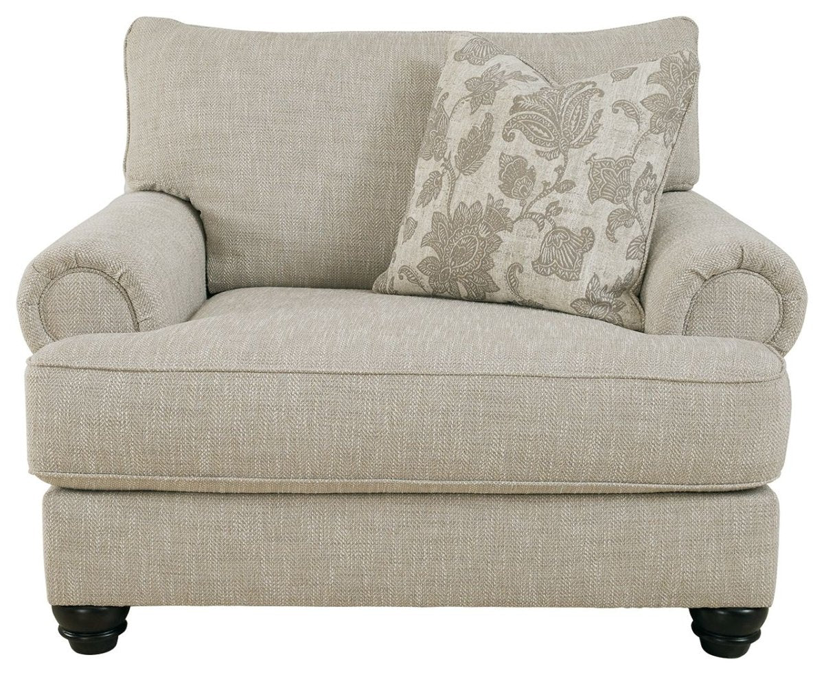 Asanti - Chair and a Half - Fog Arm Chairs by Benchcraft® - Walls Furniture & Mattress