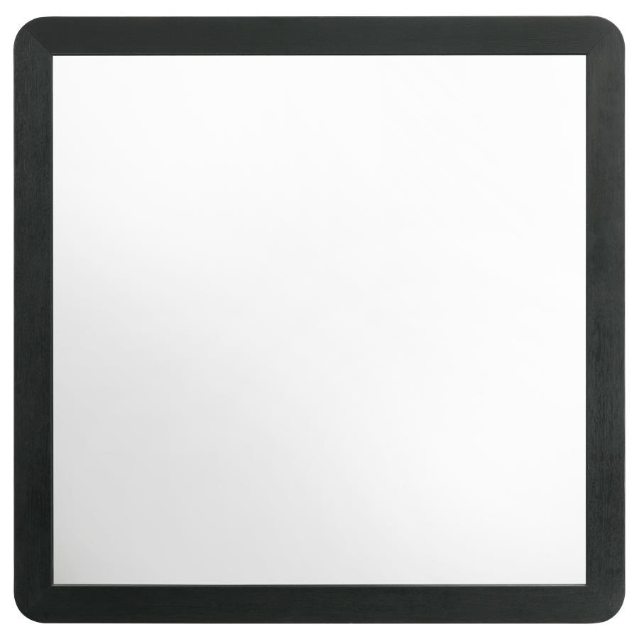 Cavelle - Dresser Mirror - Black Mirrors by Coaster Fine Furniture - Walls Furniture & Mattress