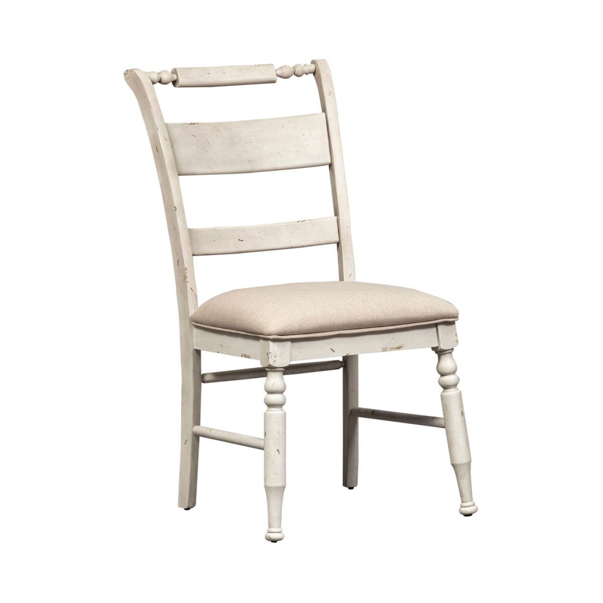 Whitney - Slat Back Side Chair - White Side Chairs by Liberty Furniture - Walls Furniture & Mattress