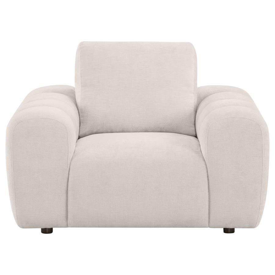 Burnett - Chenille Upholstered Accent Chair Arm Chairs by Coaster Fine Furniture - Walls Furniture & Mattress