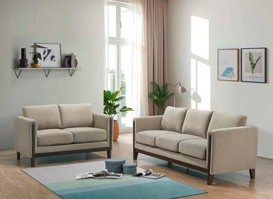 Islington - Upholstered Panel Arm Sofa Set Stationary Sofas & Loveseats by Coaster Fine Furniture - Walls Furniture & Mattress