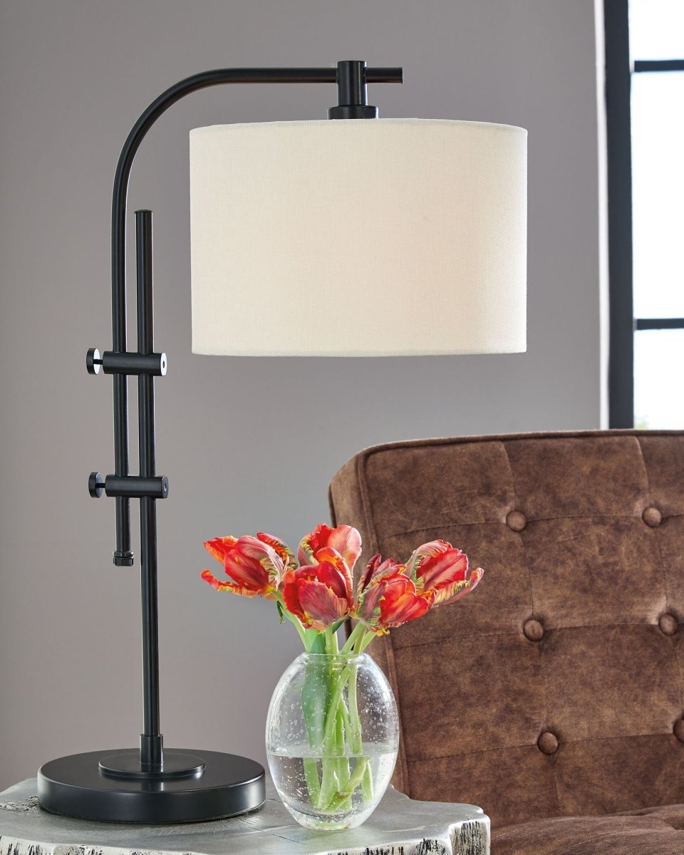 Baronvale - Metal Accent Lamp Floor Lamps by Signature Design by Ashley® - Walls Furniture & Mattress