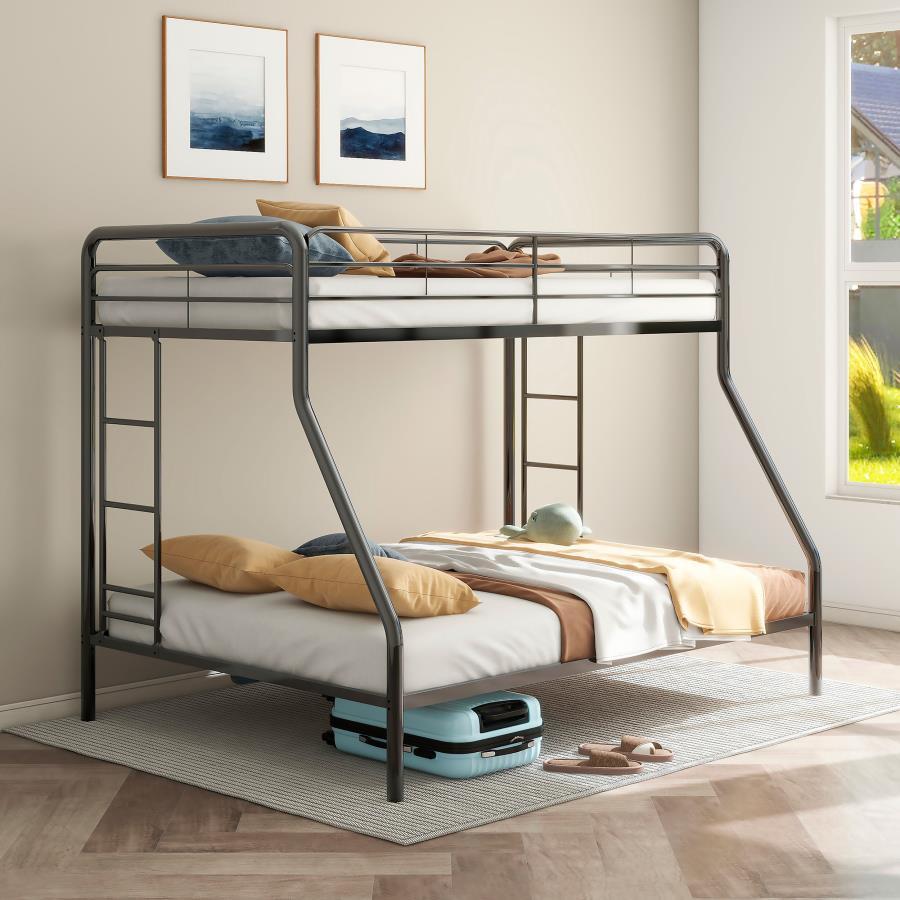 Carson - Metal Bunk Bed Bunk Beds by Coaster Fine Furniture - Walls Furniture & Mattress