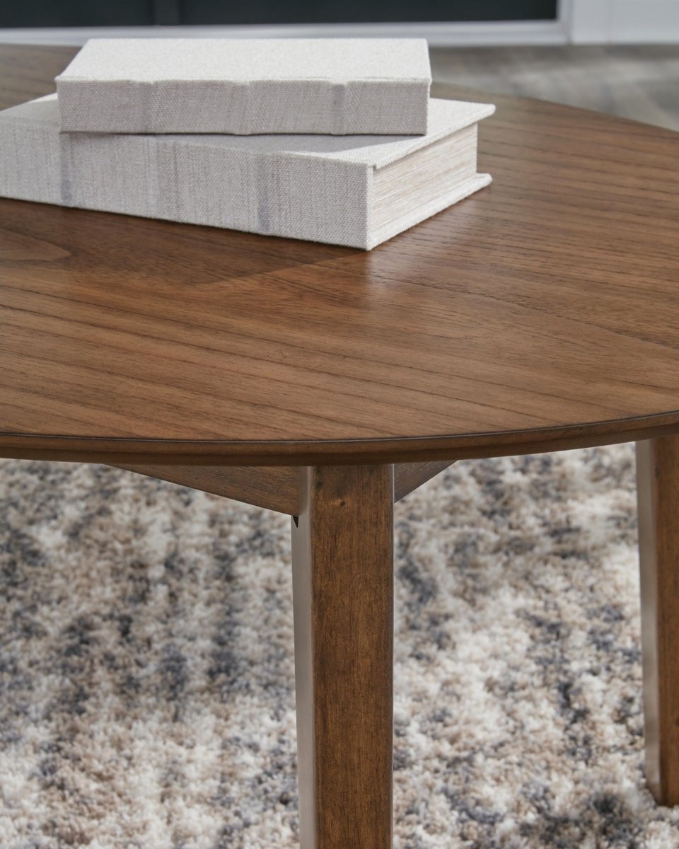Gordonay - Occasional Table Set (Set of 3) - Brown Table Sets by Signature Design by Ashley® - Walls Furniture & Mattress