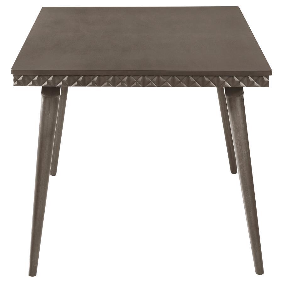 Onslow - Rectangular Wood Dining Table - Dark Brown Dining Tables by Coaster Fine Furniture - Walls Furniture & Mattress