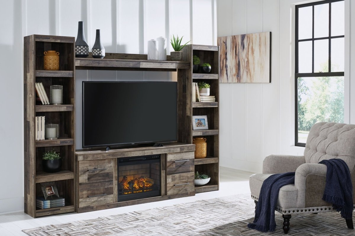 Derekson - Entertainment Center Entertainment Centers by Signature Design by Ashley® - Walls Furniture & Mattress