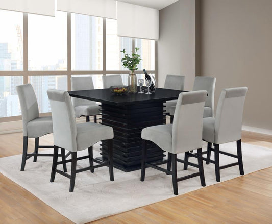 Stanton - Square Counter Height Dining Table Set 5 Piece Dining Room Sets by CoasterEveryday - Walls Furniture & Mattress