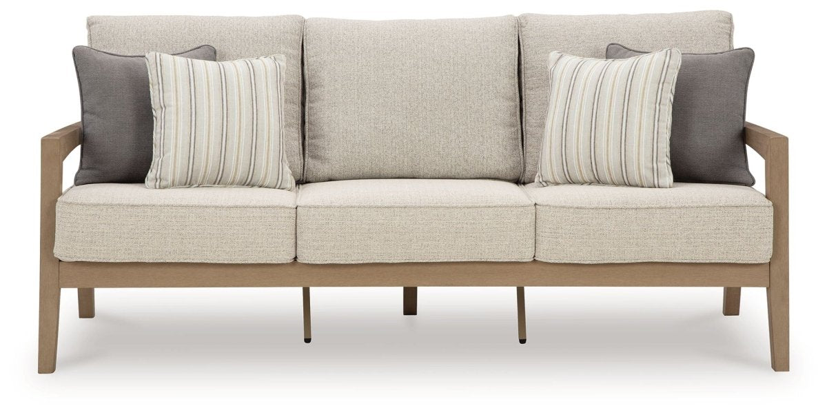 Hallow Creek - Sofa With Cushion - Driftwood Sofas by Signature Design by Ashley® - Walls Furniture & Mattress