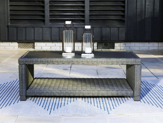 Elite Park - Rectangular Cocktail Table - Gray Coffee Tables by Signature Design by Ashley® - Walls Furniture & Mattress