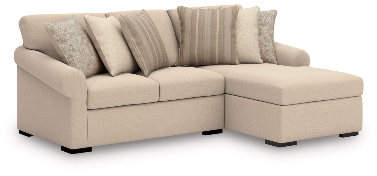 LadyMae - Sectional Stationary Sectionals by Benchcraft® - Walls Furniture & Mattress