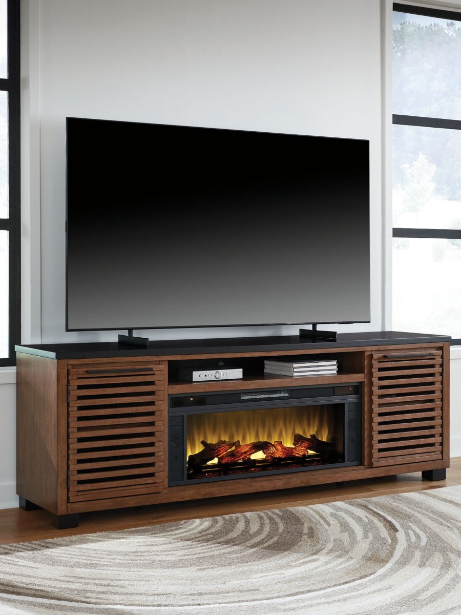 Kallari - TV Stand With Fireplace Option TV Stands by Signature Design by Ashley® - Walls Furniture & Mattress