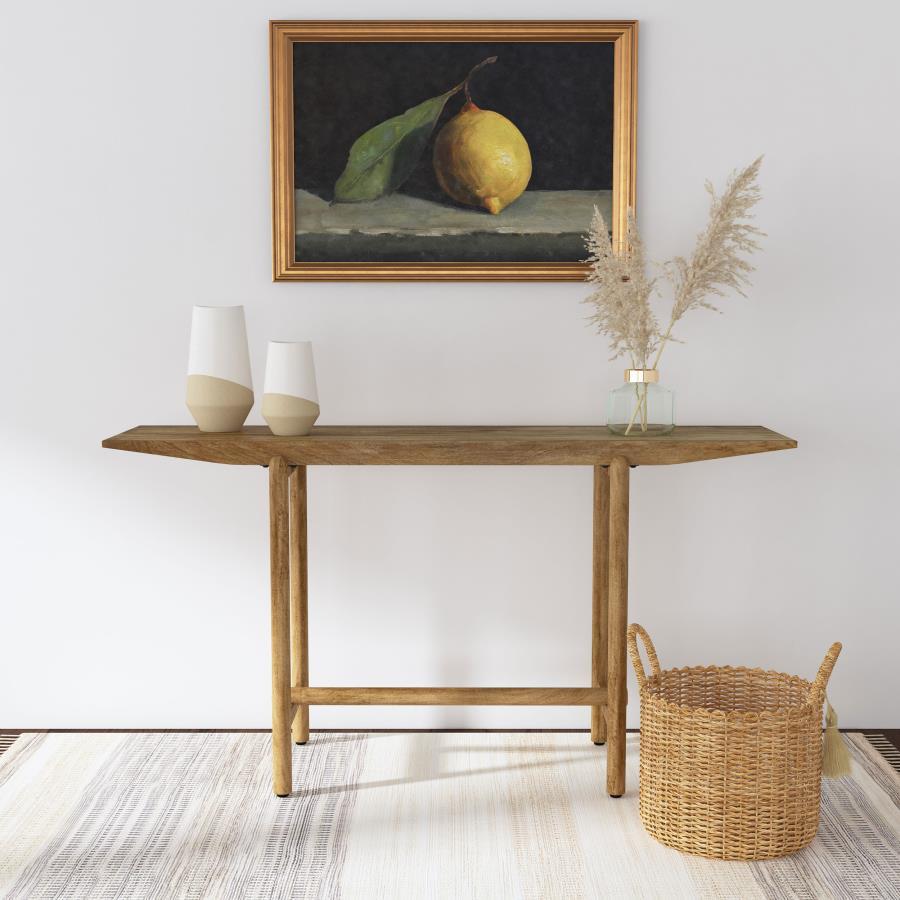 Darius - Solid Wood Entryway Console Table - Mango Console Tables by Coaster Fine Furniture - Walls Furniture & Mattress