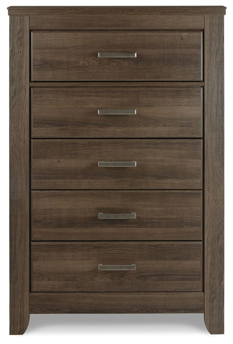 Juararo - Five Drawer Chest - Dark Brown Accent Chests by Signature Design by Ashley® - Walls Furniture & Mattress