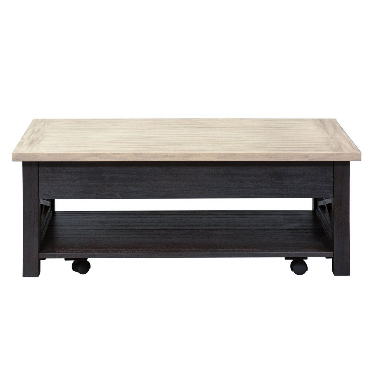Heatherbrook - Lift Top Cocktail Table - Black Cocktail Tables by Liberty Furniture - Walls Furniture & Mattress