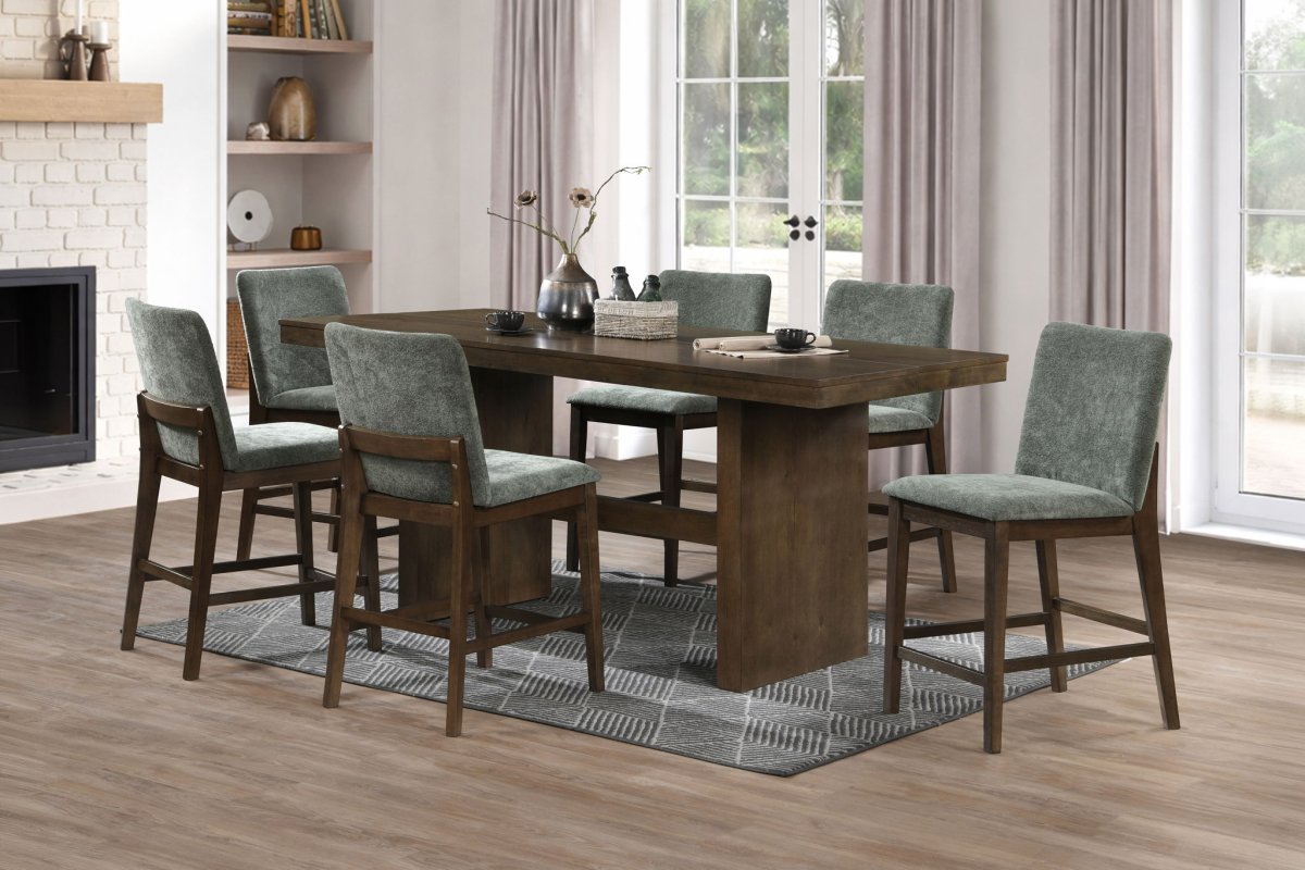 Kody - Counter Table Set 5 Piece Dining Room Sets by New Classic - Walls Furniture & Mattress