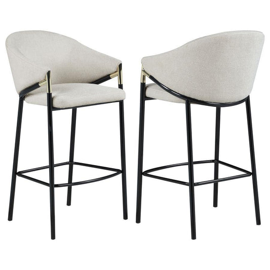 Chadwick - Fabric Upholstered Chair (Set of 2) Stool Sets by CoasterEssence - Walls Furniture & Mattress